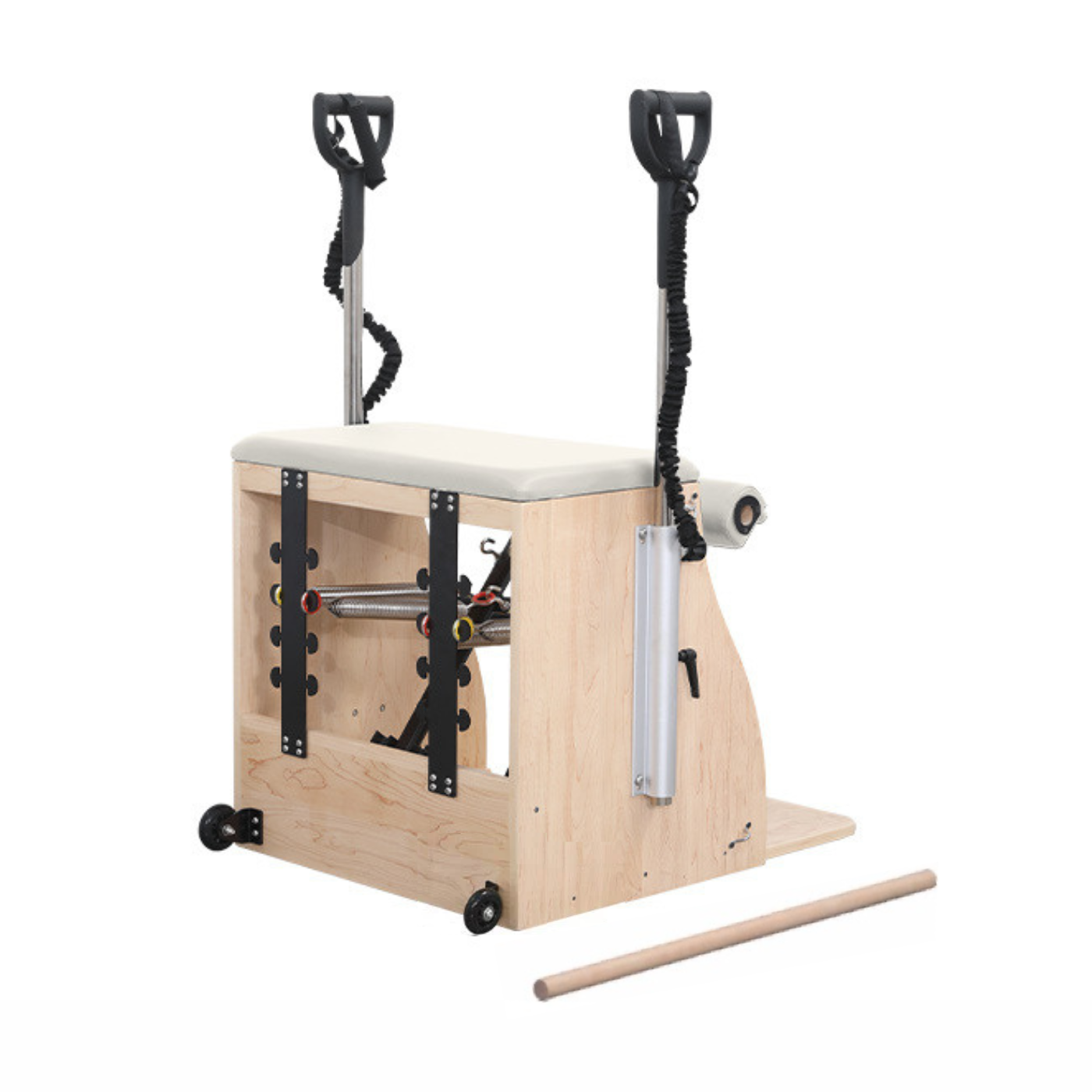 ヨガ・ピラティス Pilates chair Amazon.com: Pilates Chair Yoga Stool Stepper - Foldable